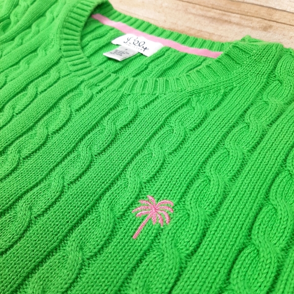 Lilly Pulitzer Green Sweater size small - Picture 2 of 4